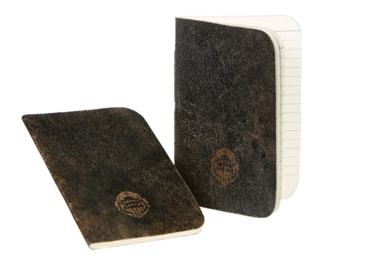 Carnet en cuir