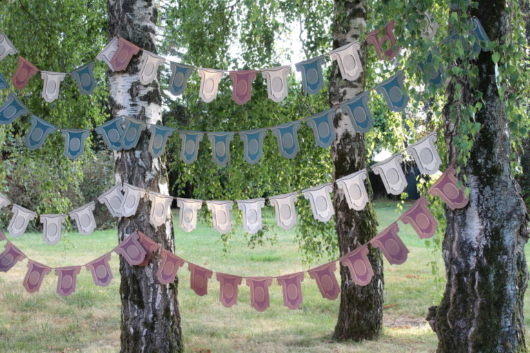 Guirlande papier 4,50 m