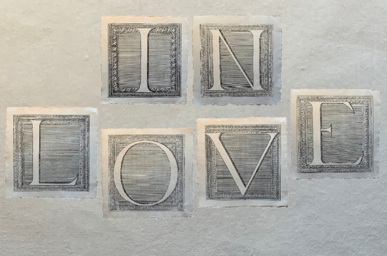 6 sets de table "Alphabet"