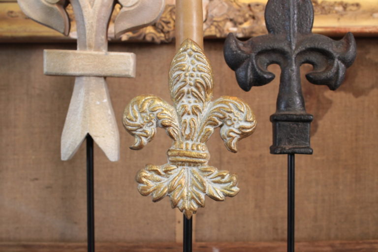 Bougeoir Fleur de lys - petit modèle