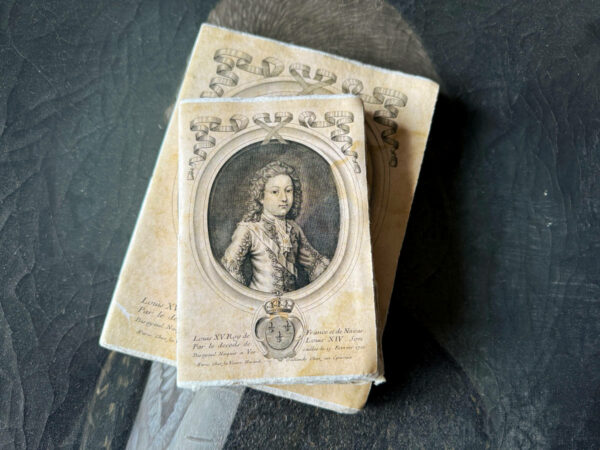 Carnet Louis XV Petit modèle - 54p