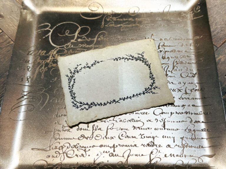 Ensemble de 20 cartes A7 "guirlande"