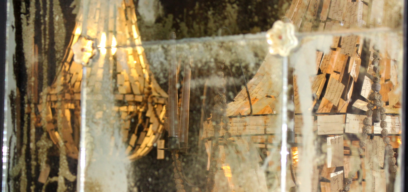 Miroir et lustres Merci Louis